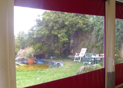 Instalación toldo guías anchas
