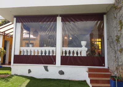 Instalación toldo guías anchas
