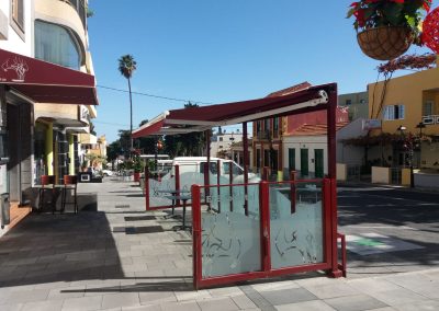 Instalación de toldilla