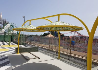 Instalación de toldo fijo