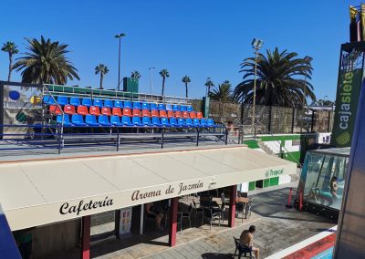 Instalación de toldo fijo