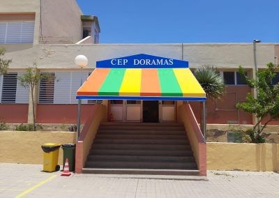 Instalación de toldo fijo