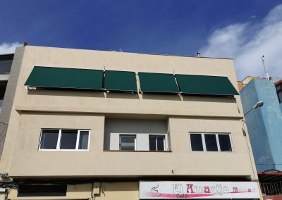Instalación toldo microbox