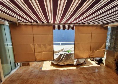 Instalación toldo sombrex