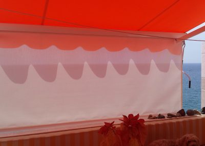 Instalación toldo sombrex