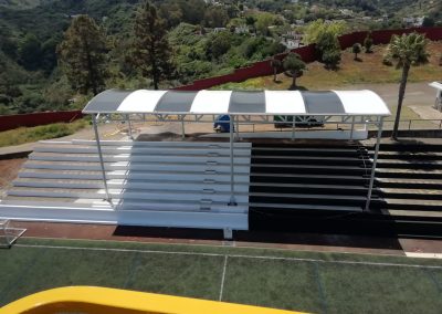 Toldo Tensionado Arriostrado