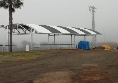 Toldo Tensionado Arriostrado