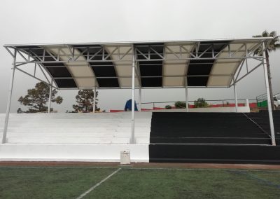 Toldo Tensionado Arriostrado