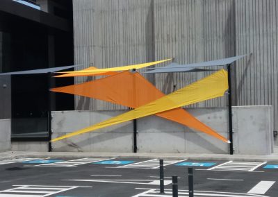 Toldo Tensionado Arriostrado