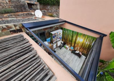Instalación toldo tensionado dynamo